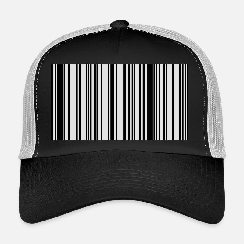 barcode - Trucker Cap - black/stone grey
