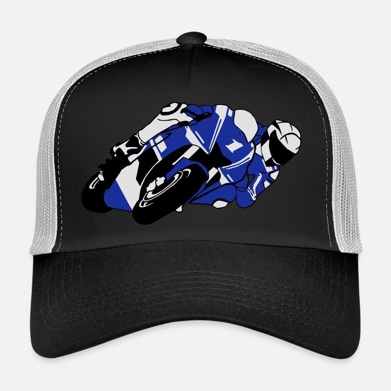 Moto-GP - Trucker Cap - black/stone grey