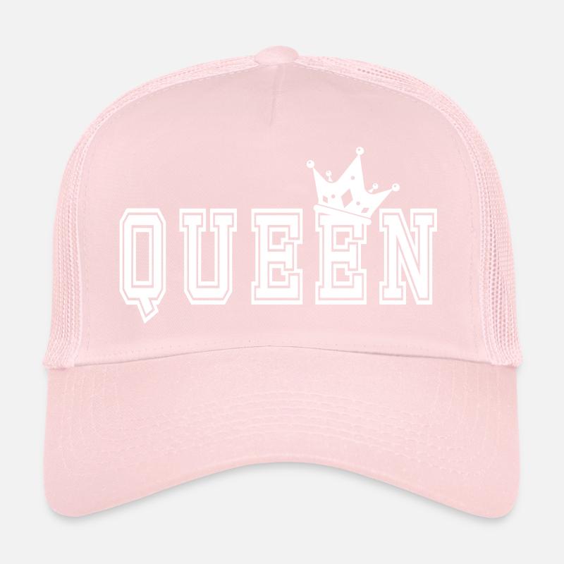 Queen devant Casquette trucker 