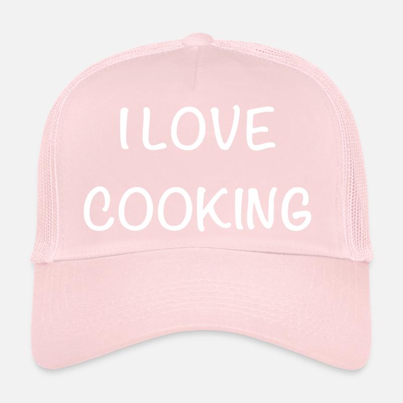 J’adore cuisiner – écrit à la main Casquette trucker 