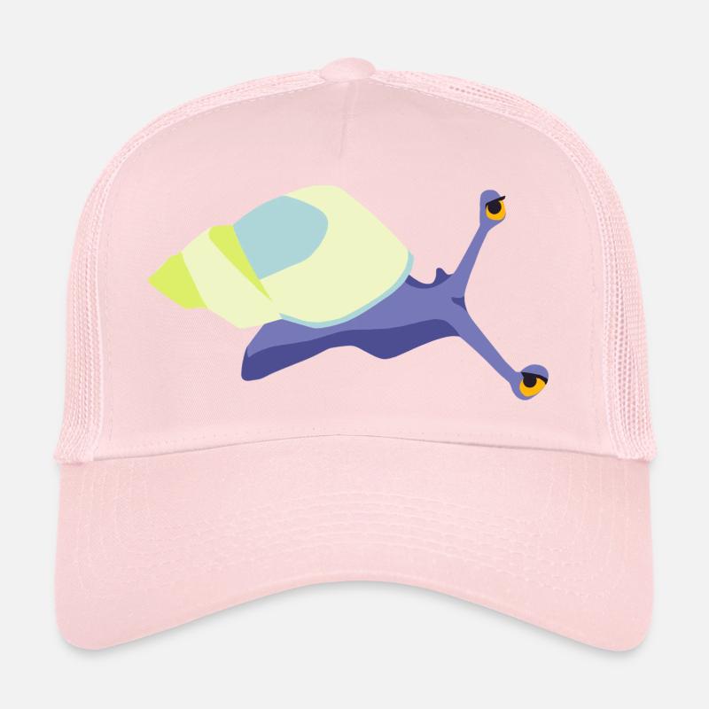 Snail violet Trucker Cap