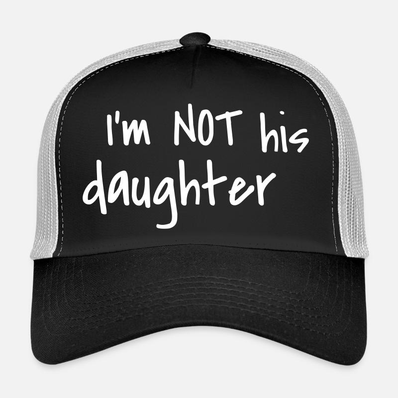 PAS SA FILLE Casquette trucker 