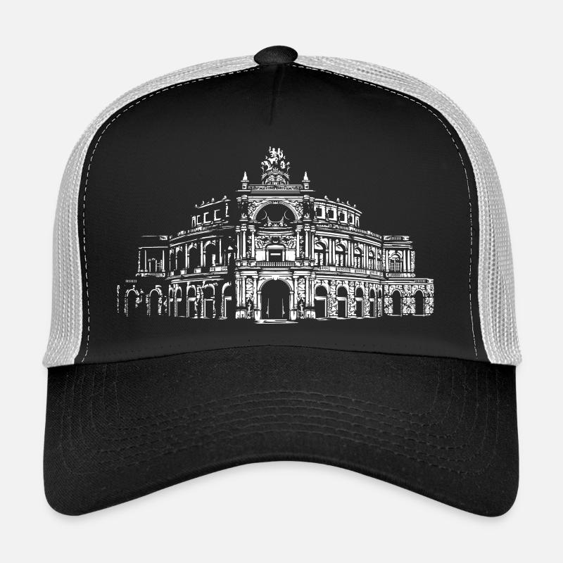 Semperoper Dresde Architecture Art Casquette trucker 