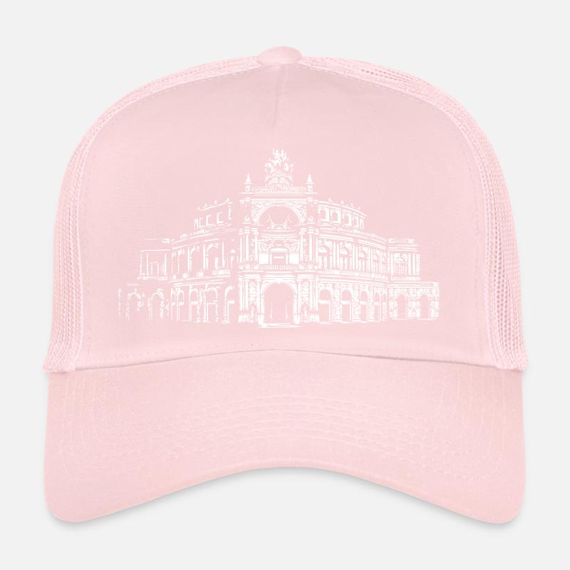 Semperoper Dresde Architecture Art Casquette trucker 