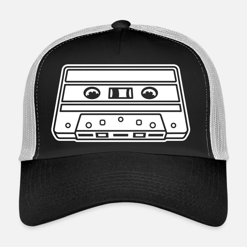 Cassette Perspective – Retro Mixtape Design Trucker Cap