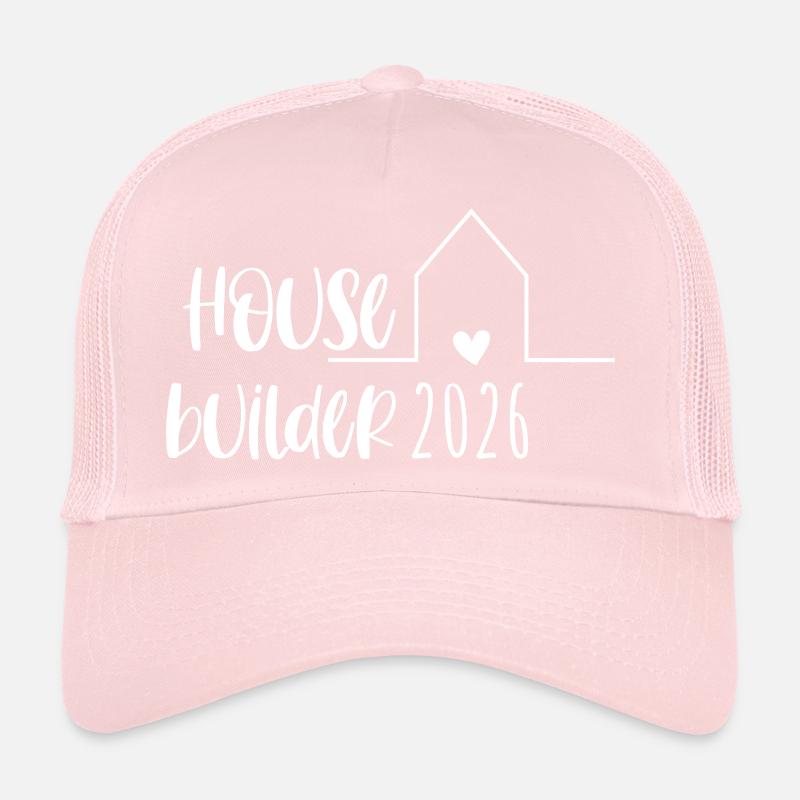 Constructeur de maisons 2026 Cadeau Construction de maisons Casquette trucker 