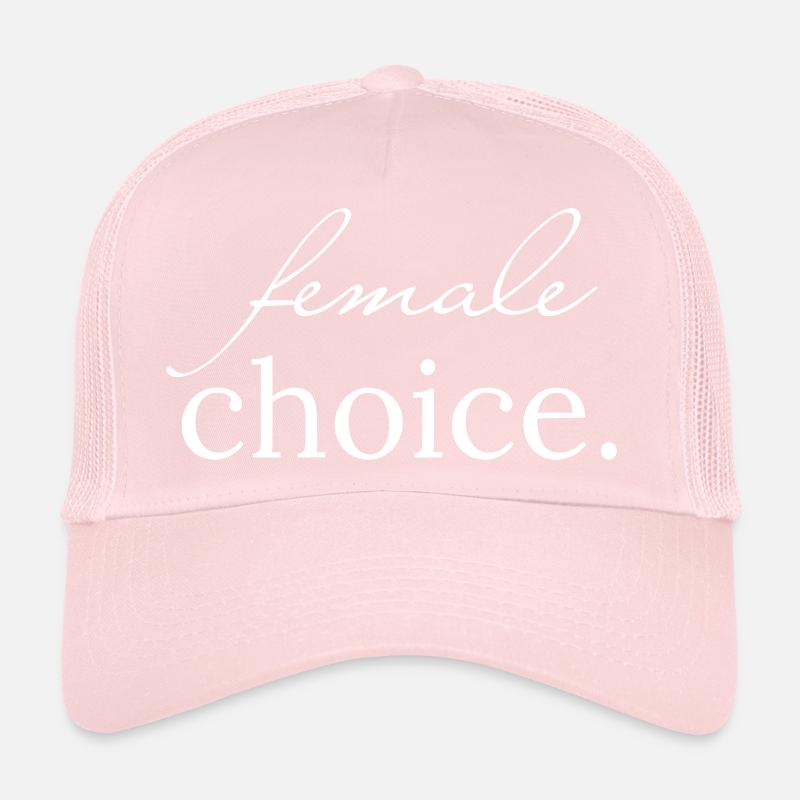 choix féminin. | Montrez ce que vous représentez. Casquette trucker 