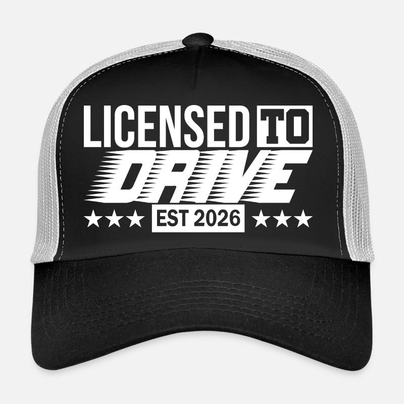 Test de conduire 2026 Test de permis de conduire Casquette trucker 
