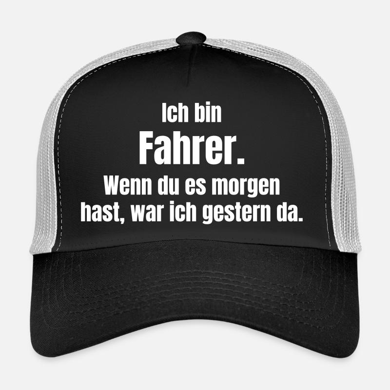 I'm a driver Slogan motif Trucker Cap