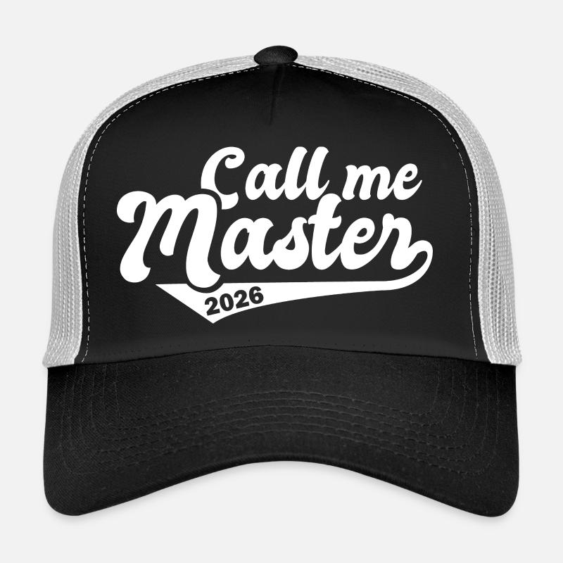 Master 2026 Abschluss Promotion Sponsion Trucker Cap