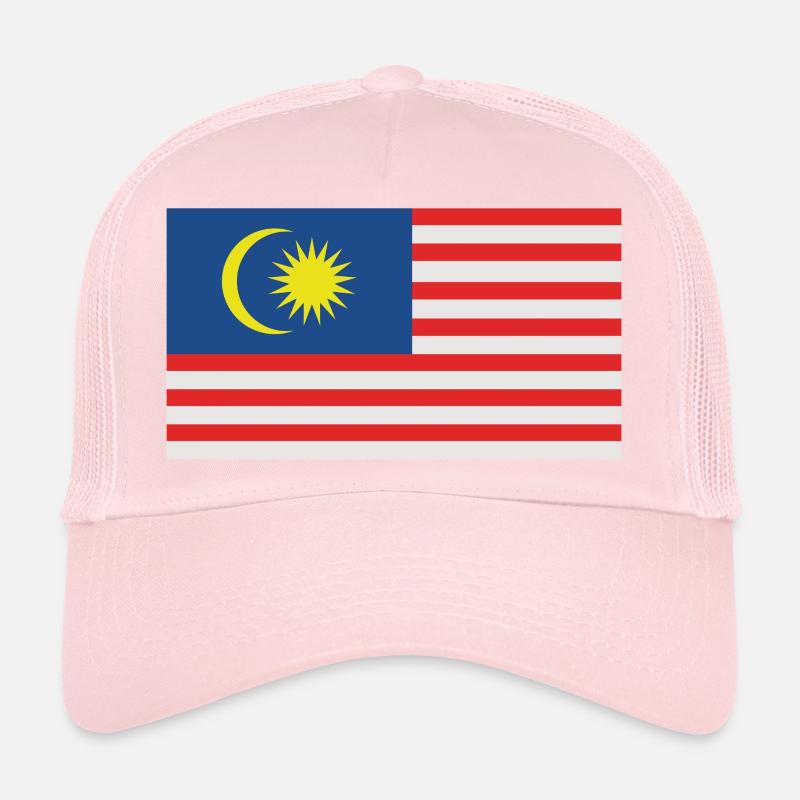 Drapeau malaisien Casquette trucker 