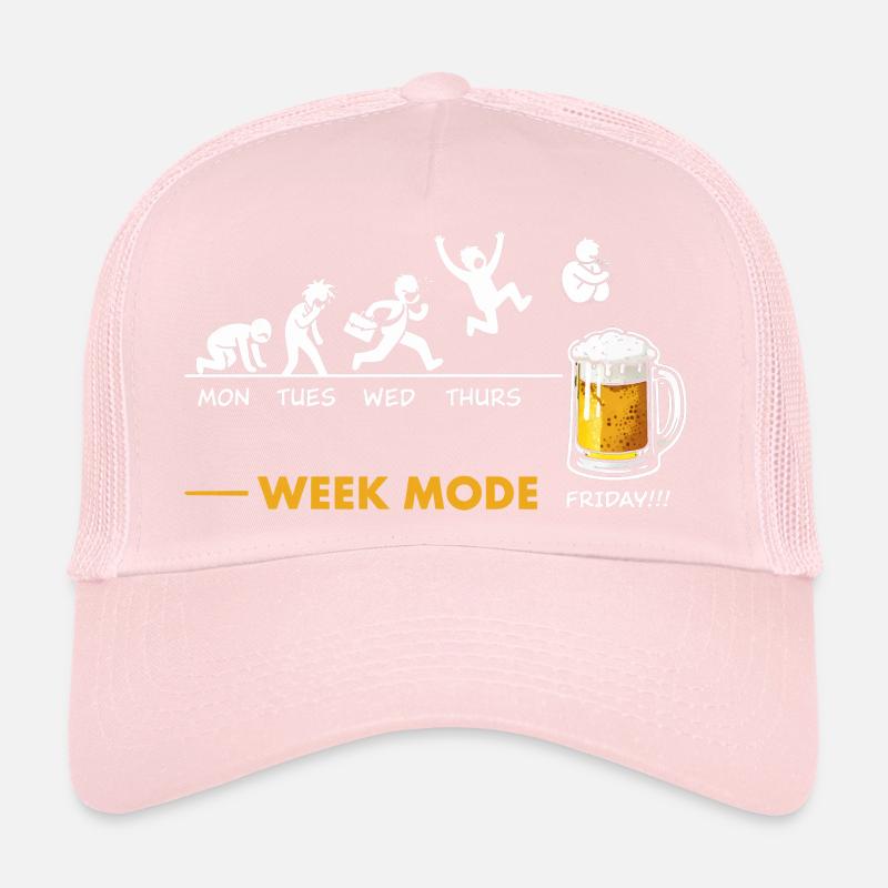 Vivement le week-end - humour biere Casquette trucker 