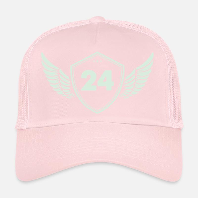 24 Bouclier avec ailes Casquette trucker 