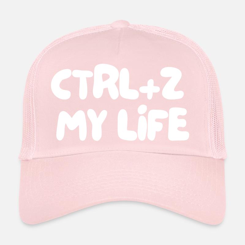 CTRL+Z MA VIE Casquette trucker 