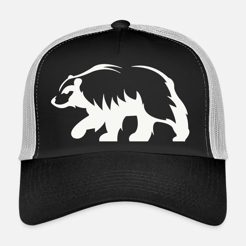 Bear Silhouette Trucker Cap