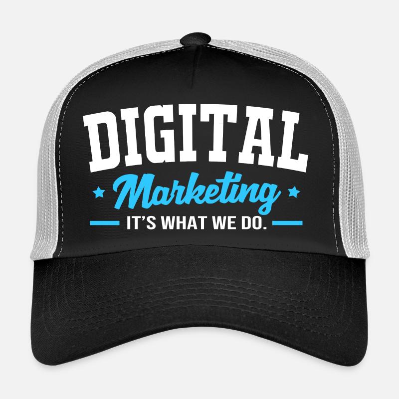 Responsable du marketing digital Casquette trucker 