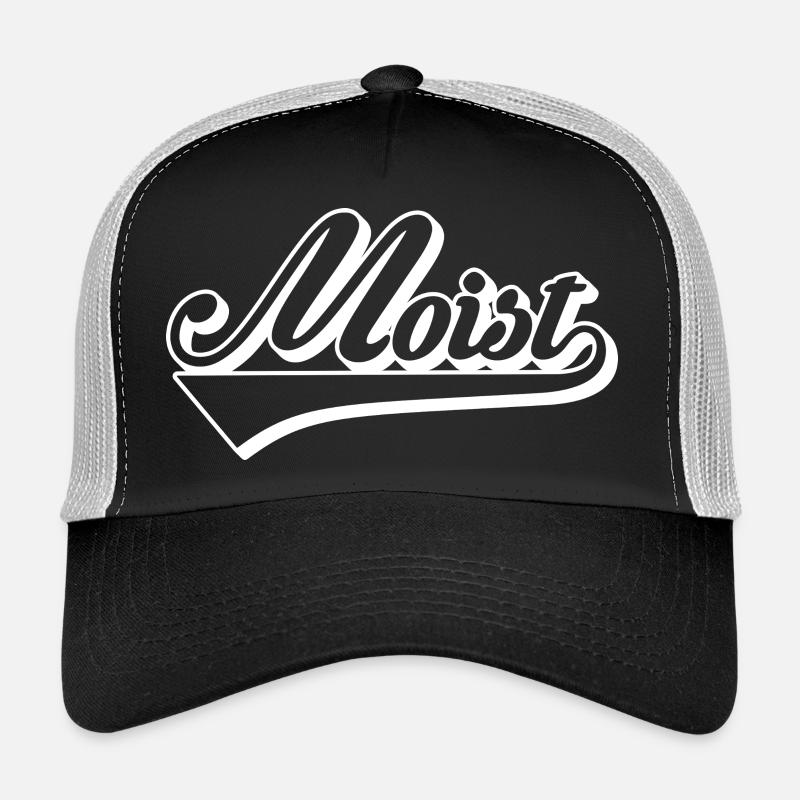 Mobiz Retro Script Logo Trucker Cap