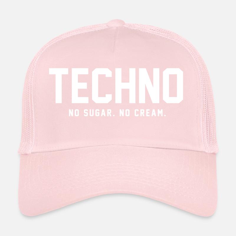 Techno sombre Casquette trucker 