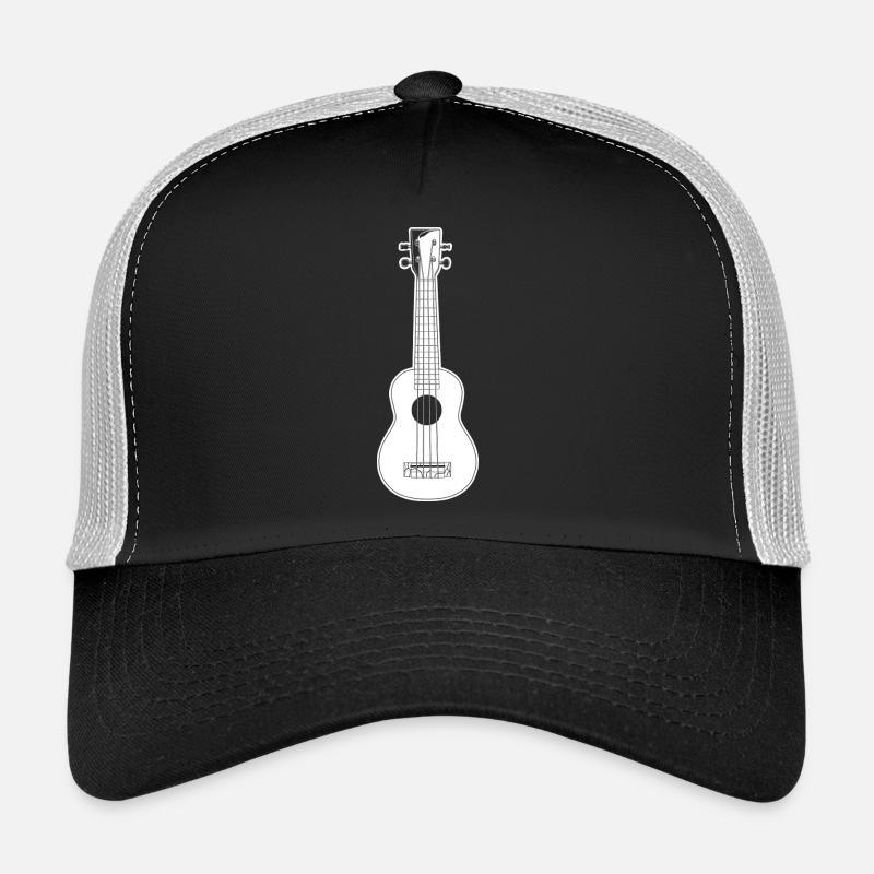 Croquis de ukulélé Casquette trucker 