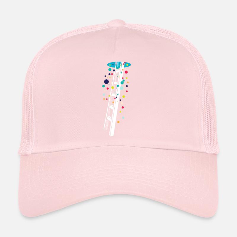 Grimpons là où vivent les couleurs Casquette trucker 