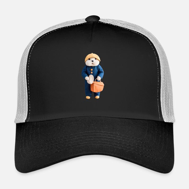 Erdmännchen - Trucker Cap - Schwarz/Steingrau