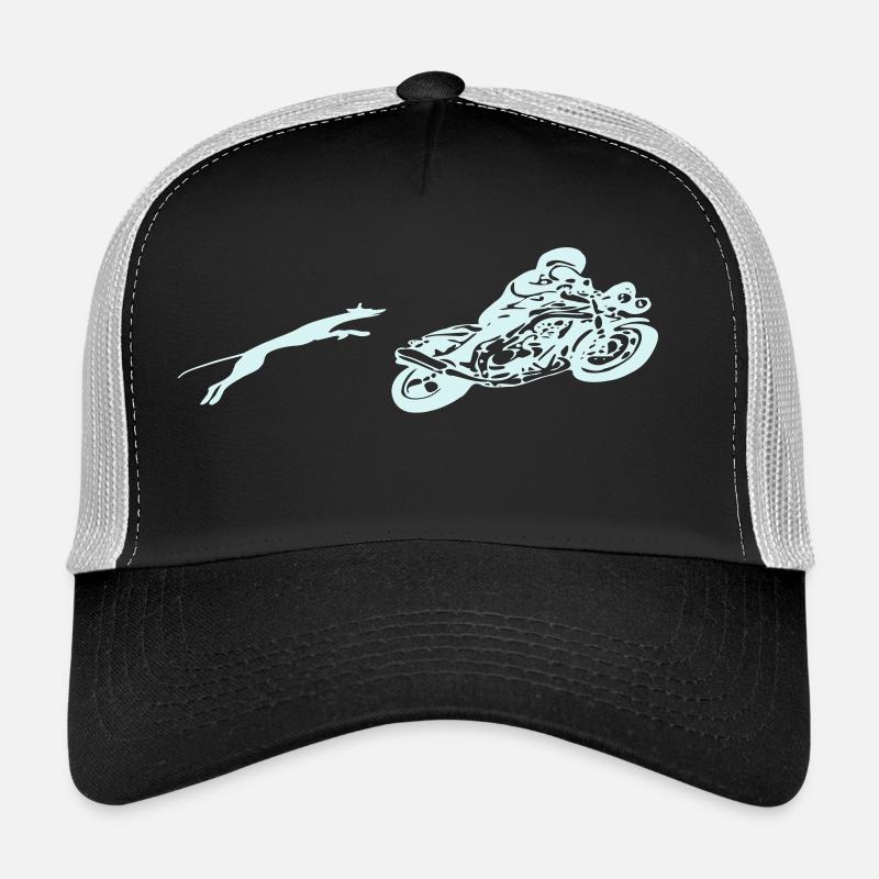 motorcycle - Trucker Cap - black/stone grey