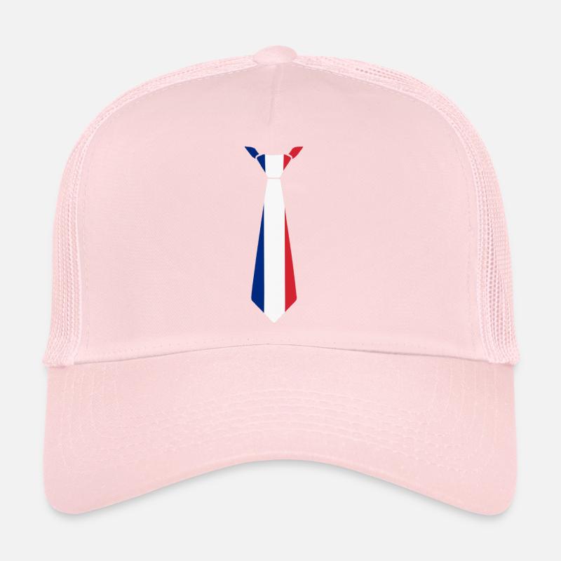 Cravate France – Conception du drapeau Casquette trucker 