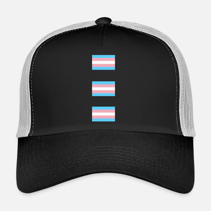 Trans Pride Flags   Trucker Cap