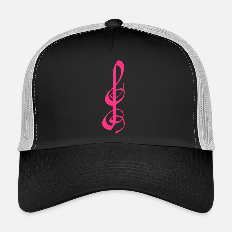 clef - Trucker Cap - black/stone grey