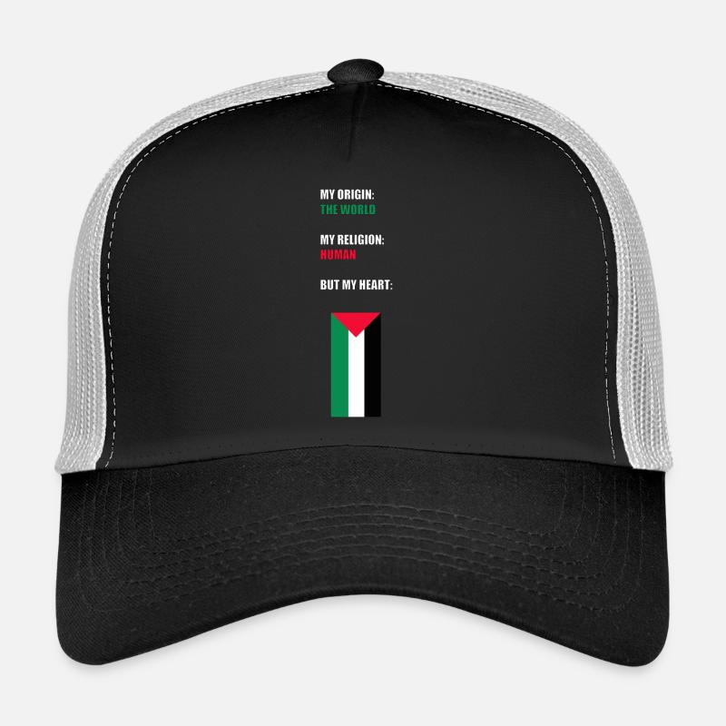 EARTHLING - Trucker Cap - black/stone grey