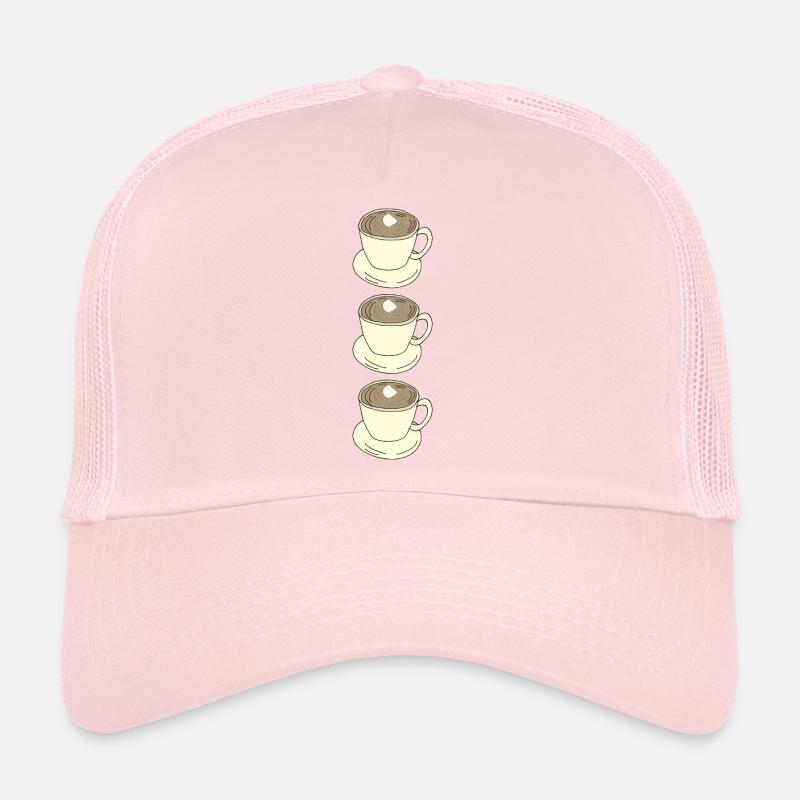 Le café à la puissance trois Casquette trucker 