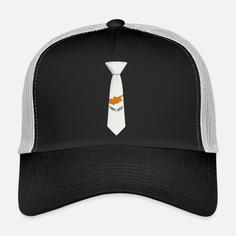 Cravate chypriote – Conception du drapeau Casquette trucker 
