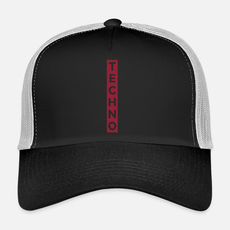 TECHNO Casquette trucker 