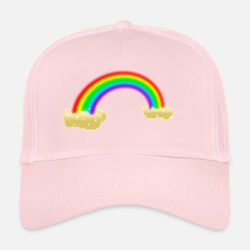Arc en ciel Casquette trucker 