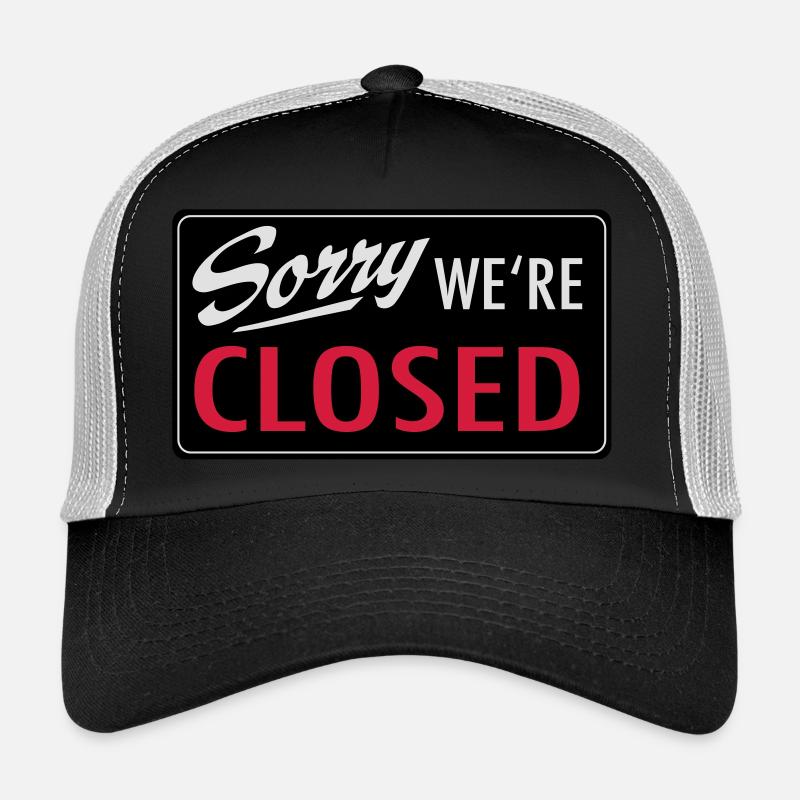 fermé Casquette trucker 