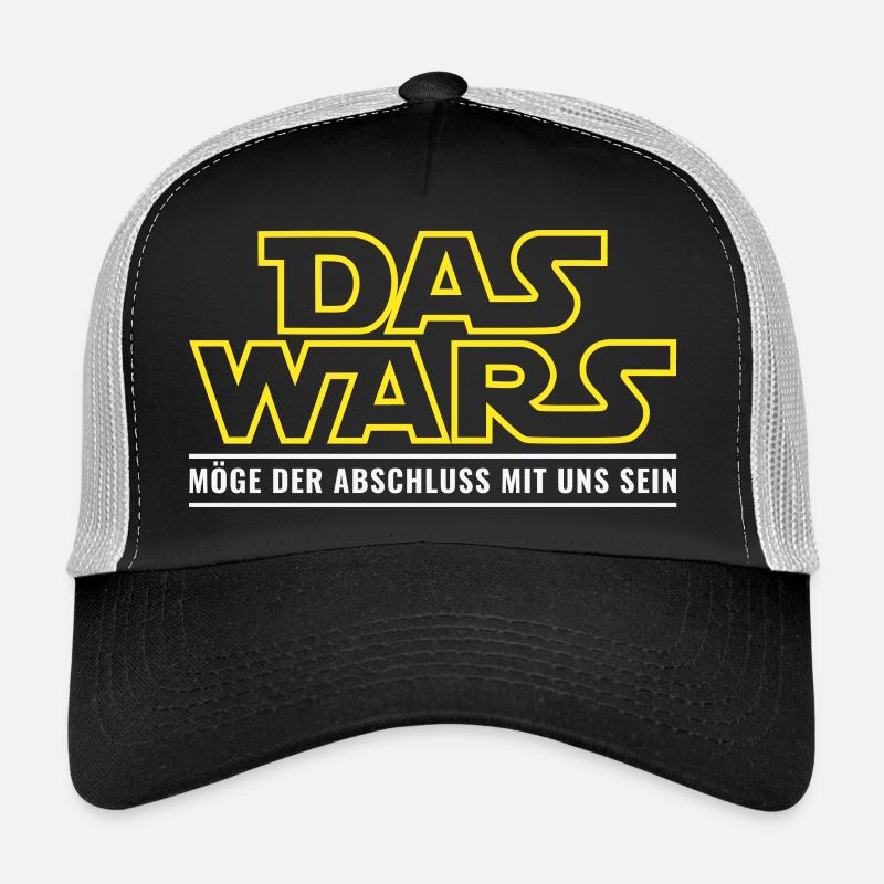 Abschluss Das wars Möge der Abschluss mit uns sein - Trucker Cap - Schwarz/Steingrau