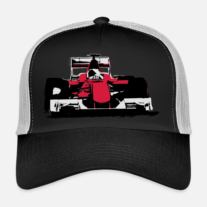 Formula One Racecar Trucker Cap
