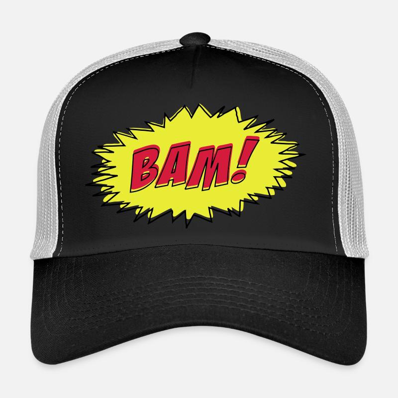 Comic Book BAM! Trucker Cap