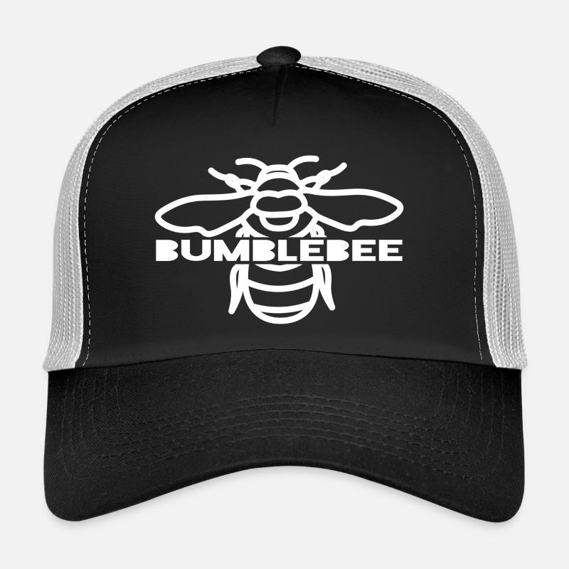 Bumblebee Bold Typografie Trucker Cap