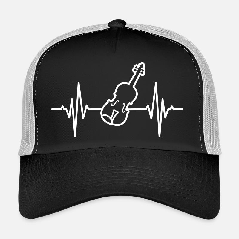 Violine Pulsschlag Trucker Cap