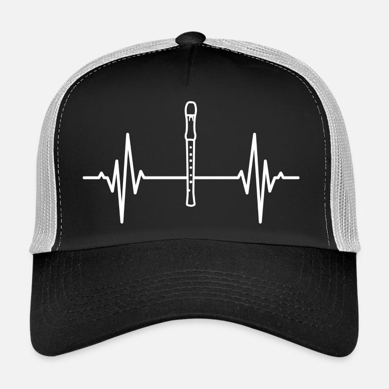 Palpitations de flûte Casquette trucker 
