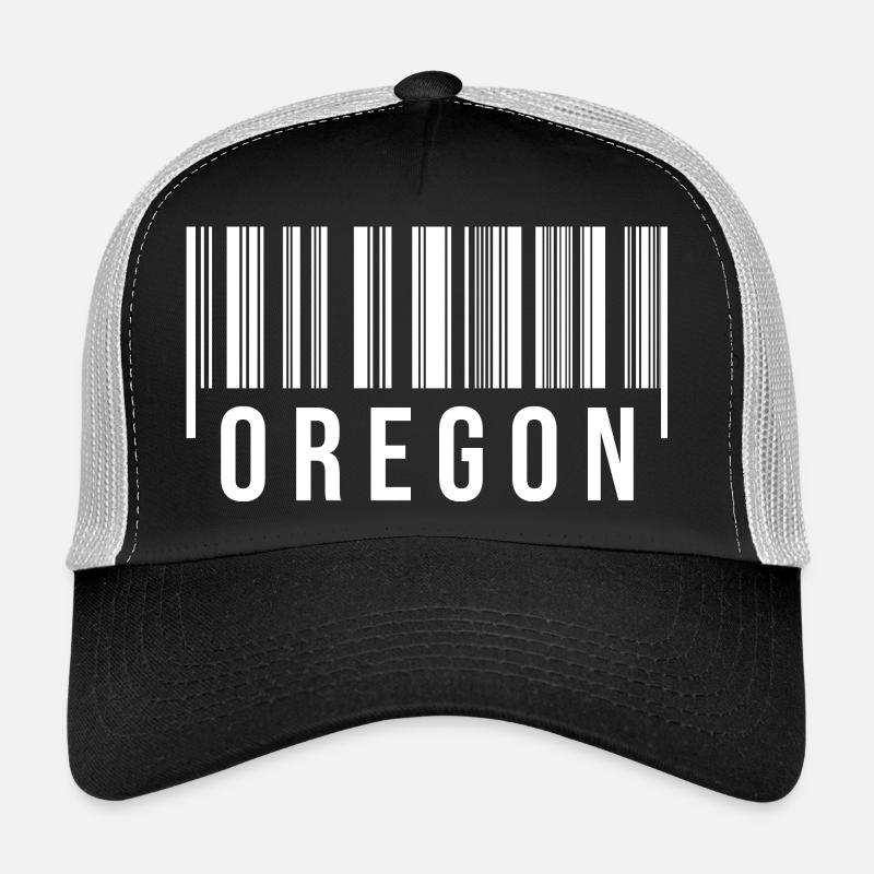 Oregon Barcode Trucker Cap