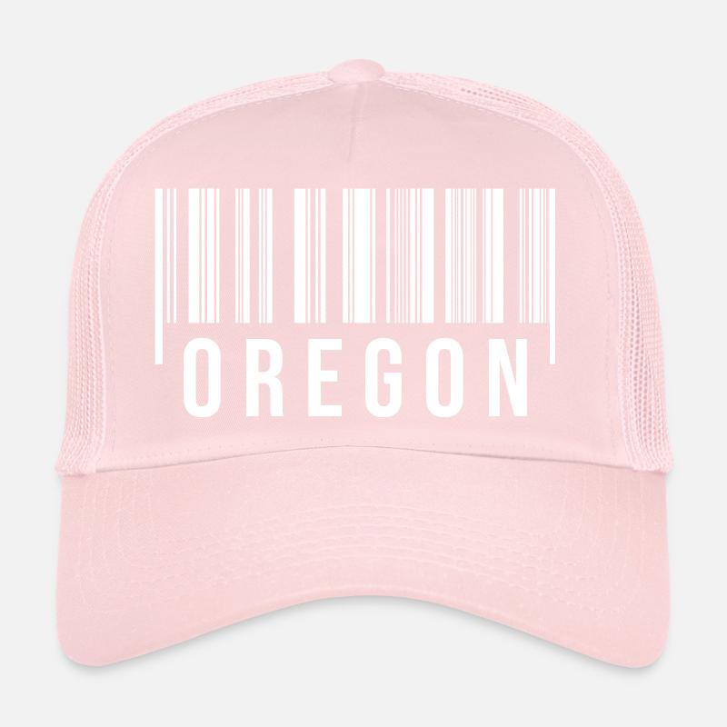 Code-barres de l’Oregon Casquette trucker 