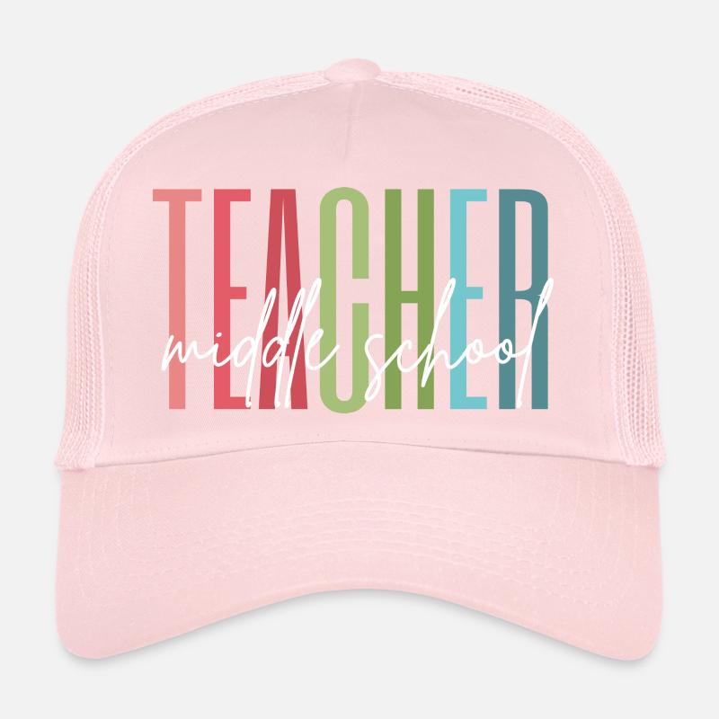 Middle School Teacher Gift Trucker Cap