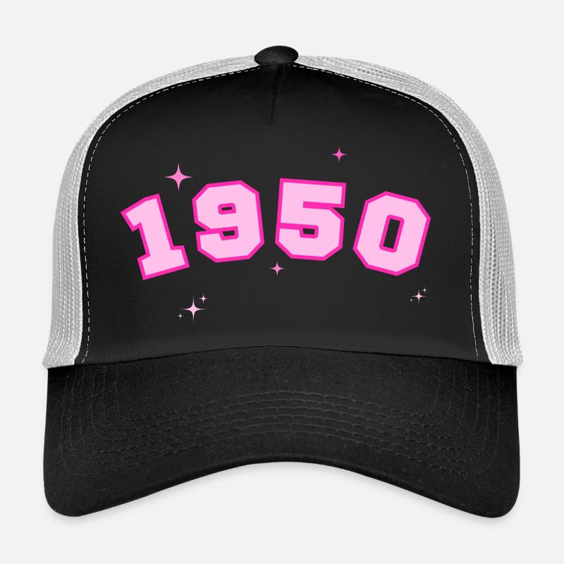 1950 rose étoile Casquette trucker 