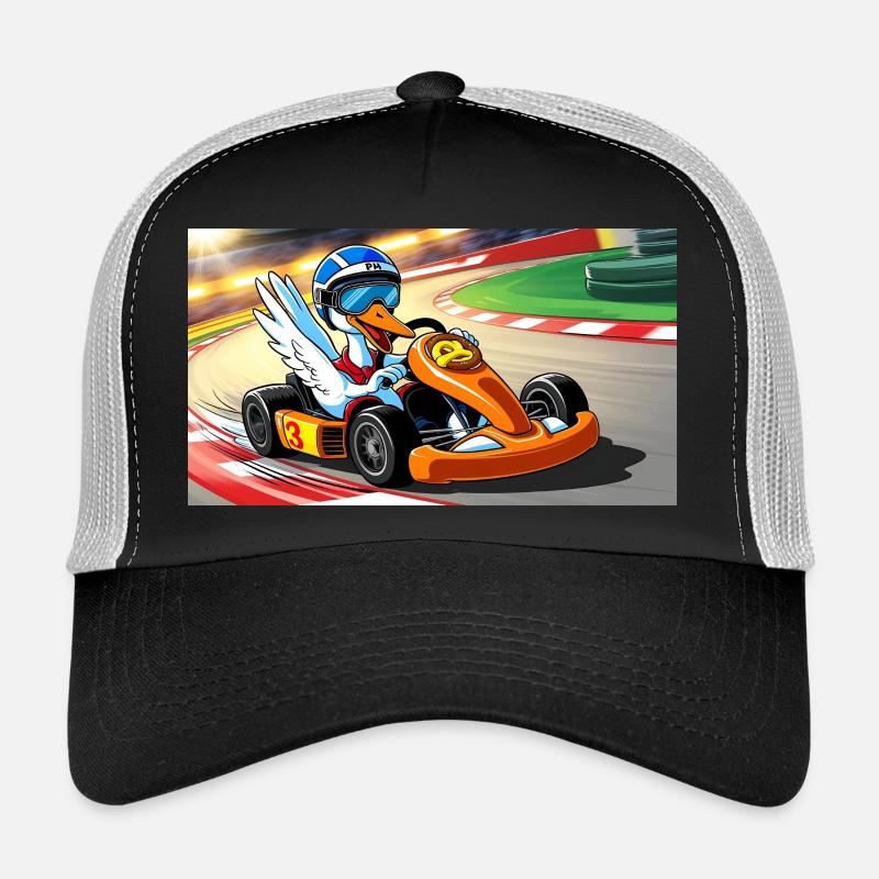 Stork Kart Trucker Cap