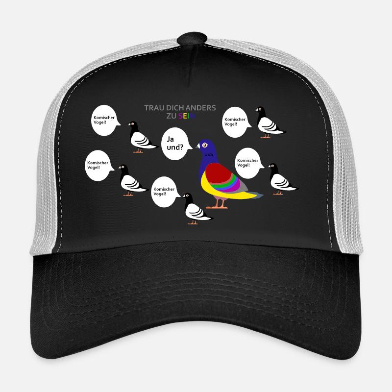 Trau dich anders zu sein Trucker Cap