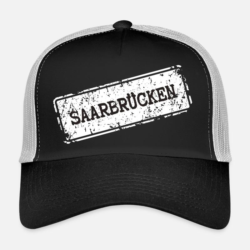 Saarbrücken City Logo Design Trucker Cap