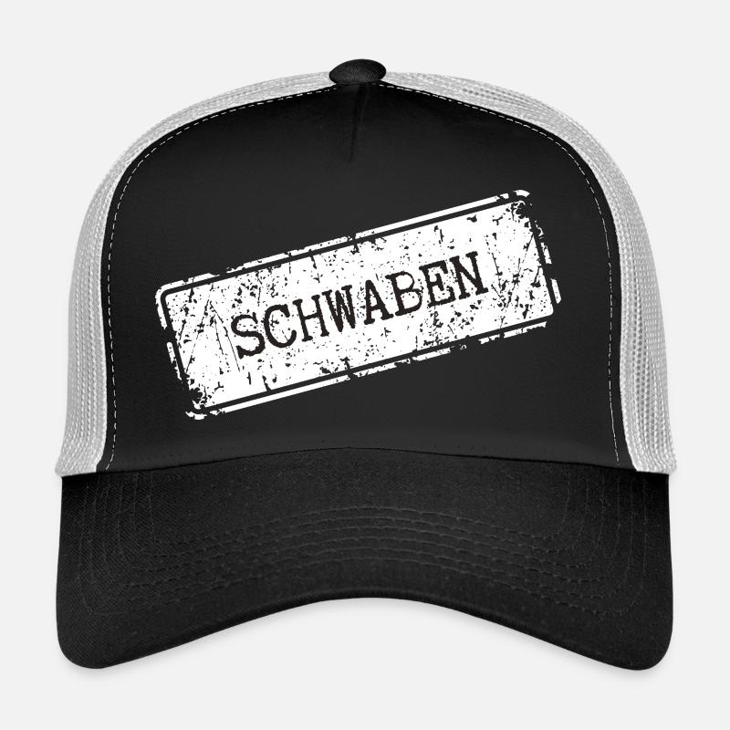 Conception du nom de la ville de Souabe Casquette trucker 