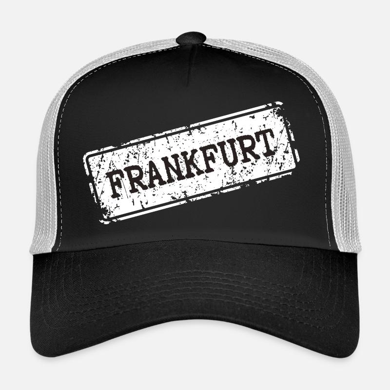 Conception du logo de la ville de Francfort Casquette trucker 